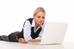 Working on the floor